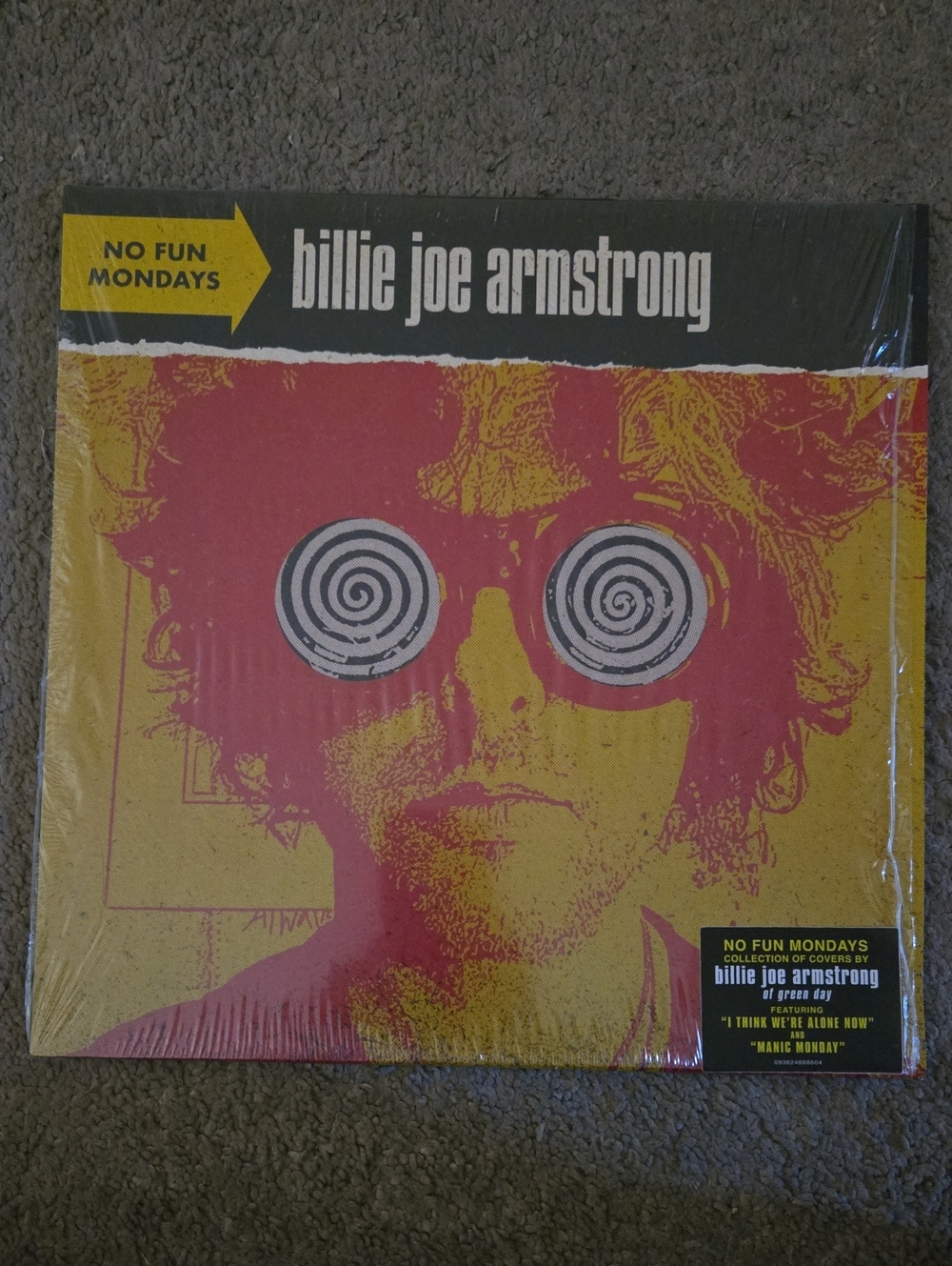 Billie Joe Armstrong Of Green Day No Fun Mondays Vinyl